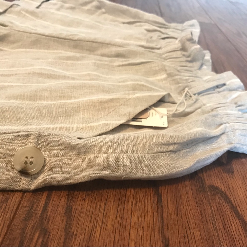 NWT Anthropologie Sanctuary Ava Linen Shorts - Picture 4 of 9